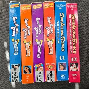 Disney Sing Along Songs VHS